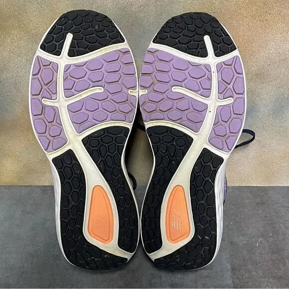 New Balance Fresh Foam 680 V7 Purple/Black/Orange Women's Running Shoes Size 11B - Picture 14 of 16